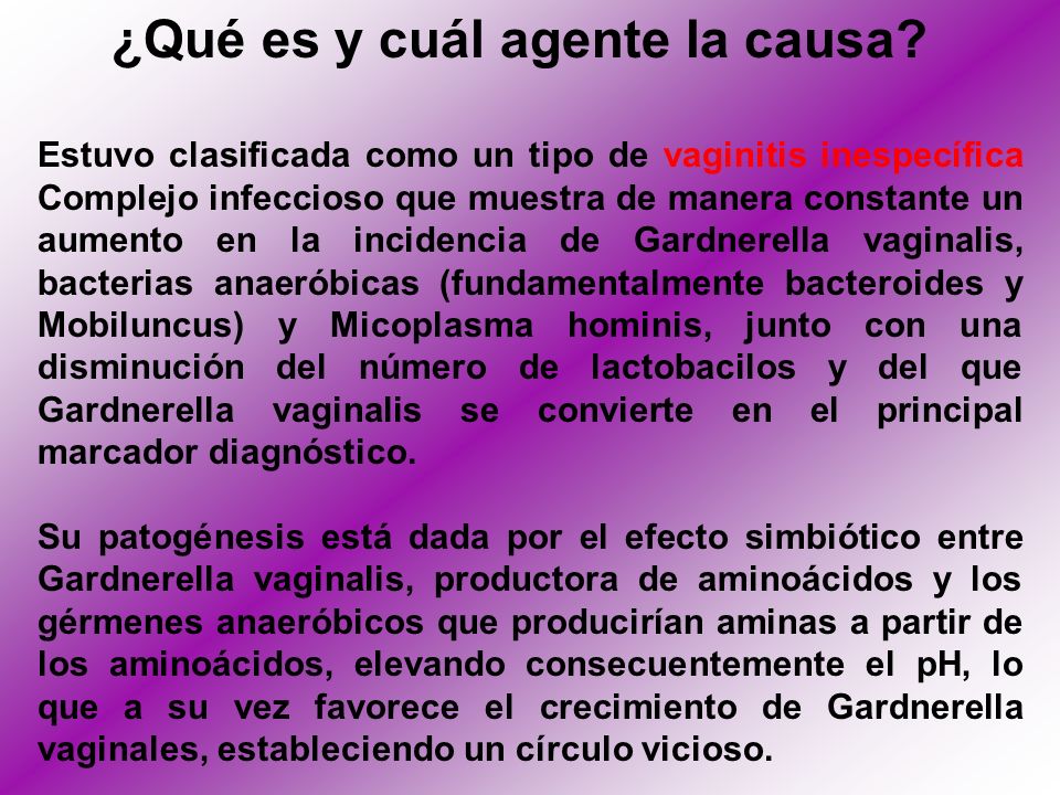 que es gardnerella en hombres